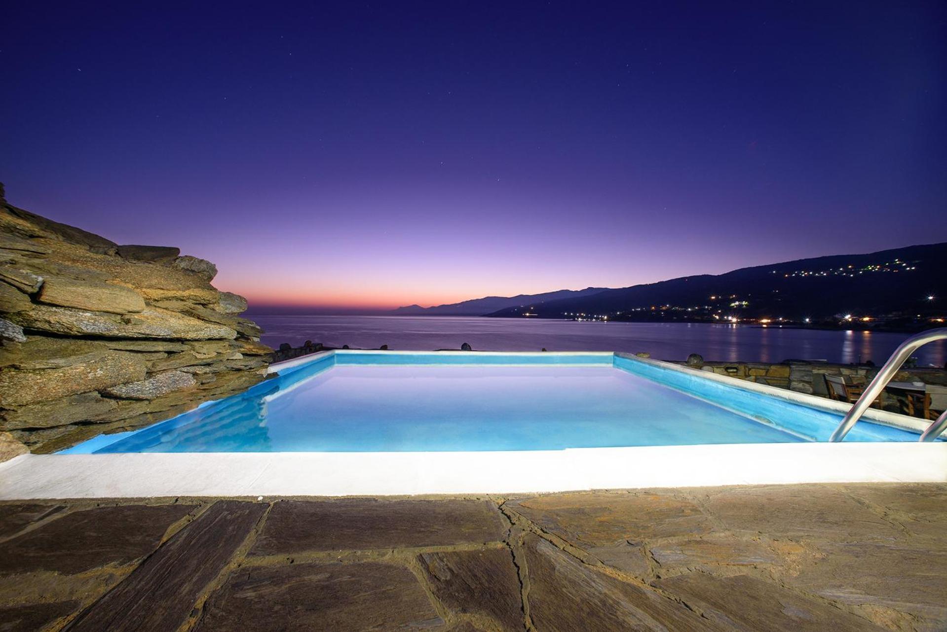 Cavos Bay Hotel & Studios Armenisztísz Kültér fotó