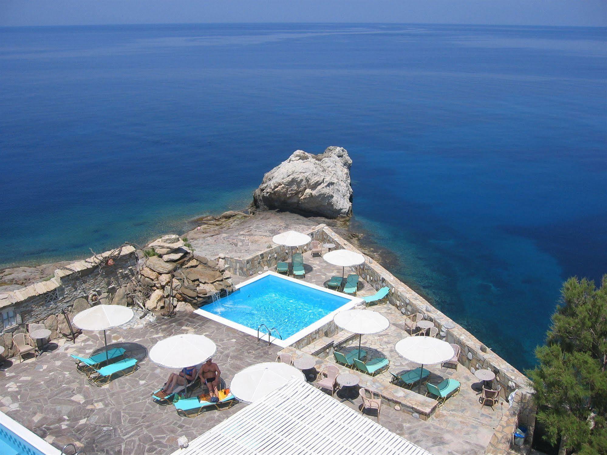 Cavos Bay Hotel & Studios Armenisztísz Kültér fotó